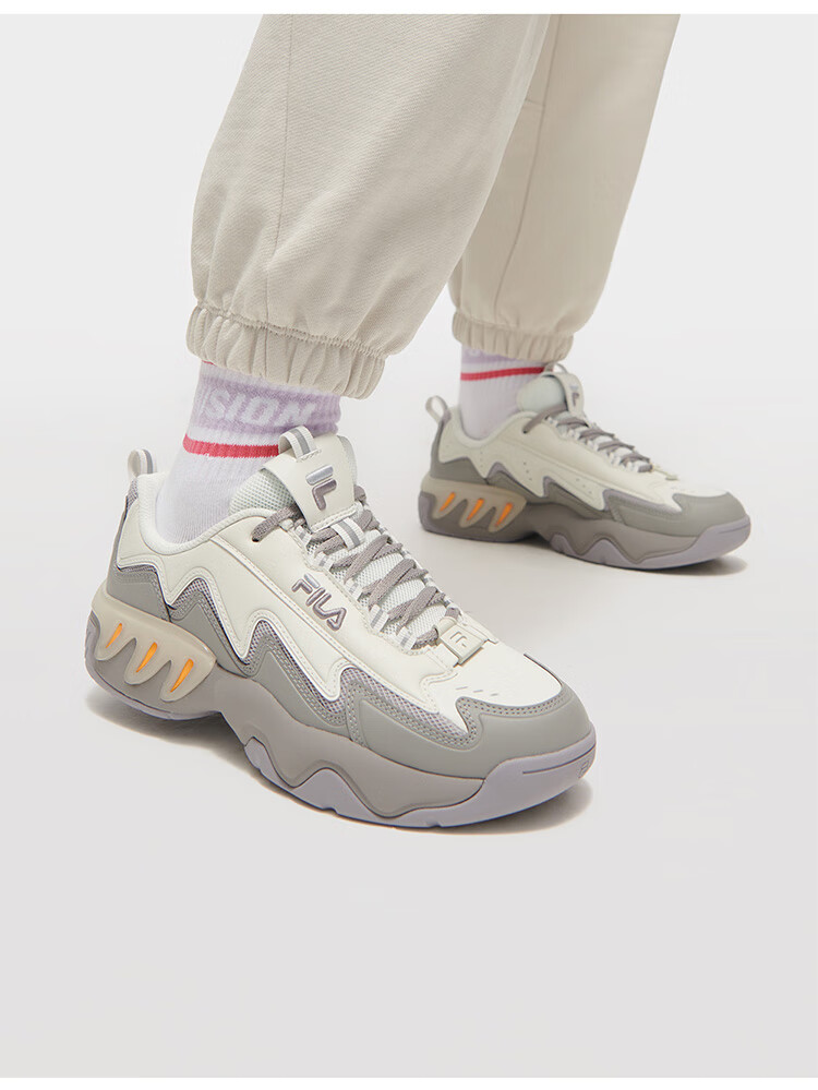 FILA FUSION Women's Shock Electric Retro Basketball Sneakers Spring Sports Shoes 3
