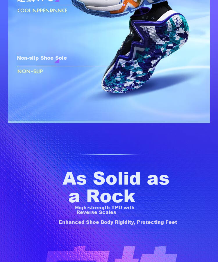 Anta Kids Boys Sports Shoes 2026 Non-slip Wear-resistant Breathable Shock-absorbing Reverse Scale Basketball Shoes A12631115 14
