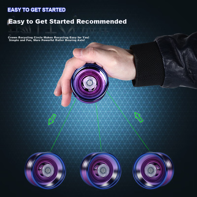 Murcia Yoyo, Children's Toy Competition, Specialized Alloy Yoyo, Automatic Sleep And Spinning, Beginner Toy 2