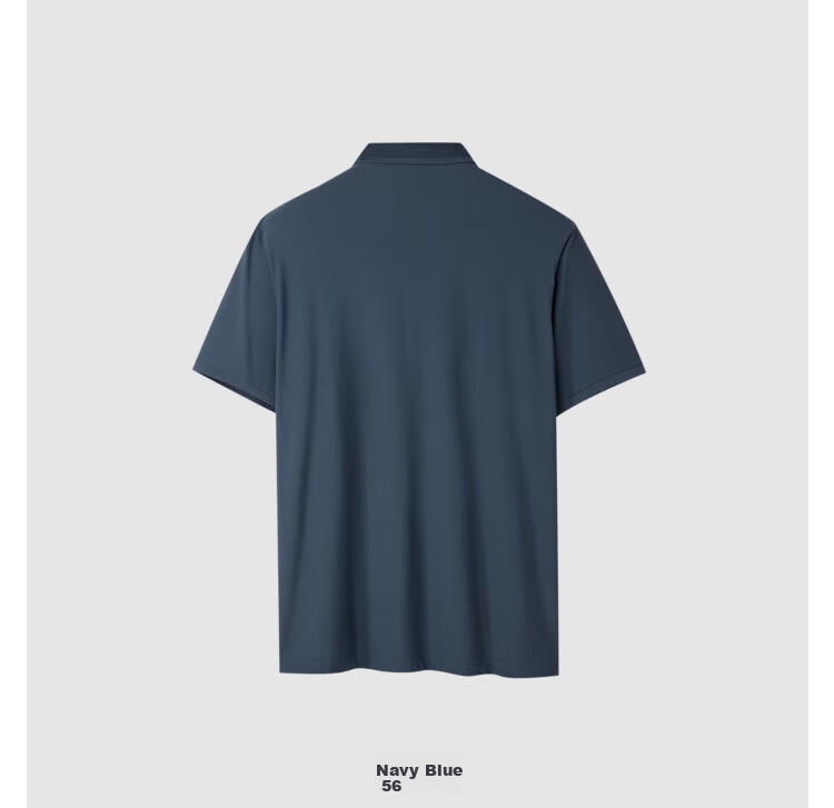 HLA Polo Shirt for Men, Lightweight Business Casual Stylish Quick-Dry Large Size Short Sleeve for Summer 9
