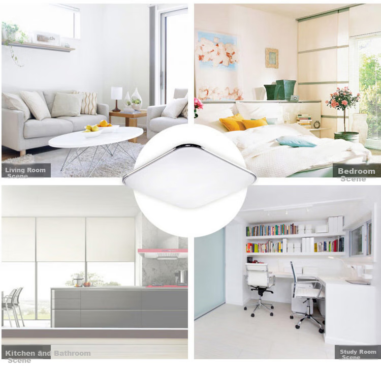 HD LED Full Spectrum Ceiling Light, New Eye-Protection Living Room Light, Bedroom And Dining Room Whole-House Lighting Fixture [Installation Included] 6
