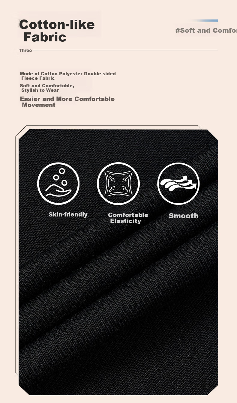 361° Men's Sports Pants, Spring Fleece-Lined Warm Casual Sweatpants, Straight-Leg Running Trousers for Men, 652344708D-4 5