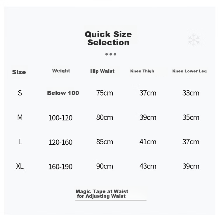 Flow Theory Ski And Snowboard Protective Gear for Men And Women, Professional Inner Wear, Outdoor Sports Protection with Hip And Knee Pads Set 3