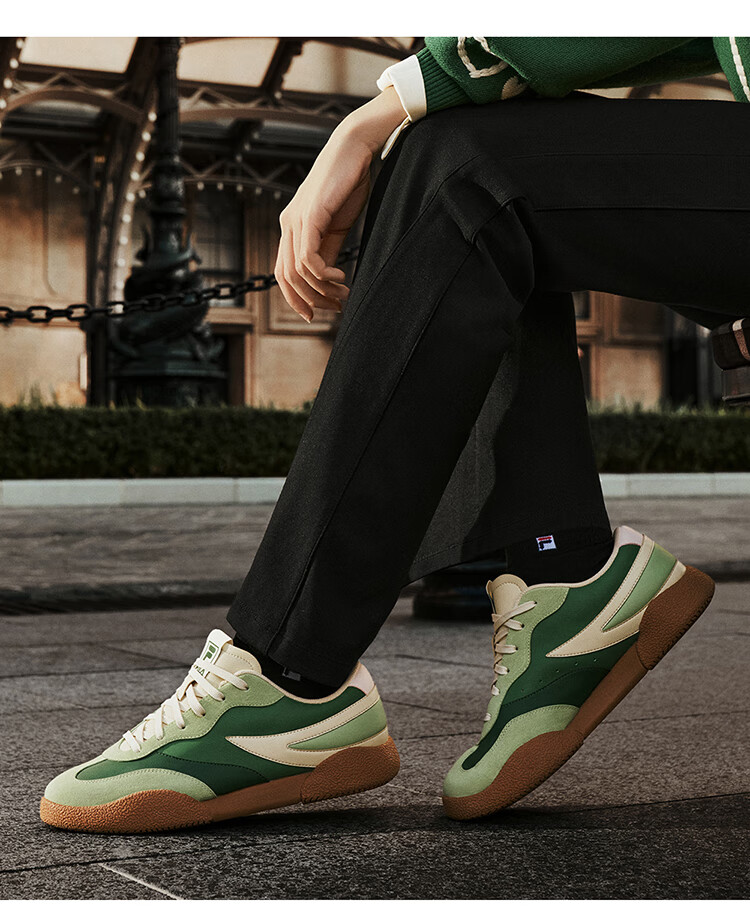 FILA Official Yang Mi Same Style Women's Shoes, PENGUIN Retro Sneakers, Penguin Shoes, Training Shoes, Casual Shoes 31