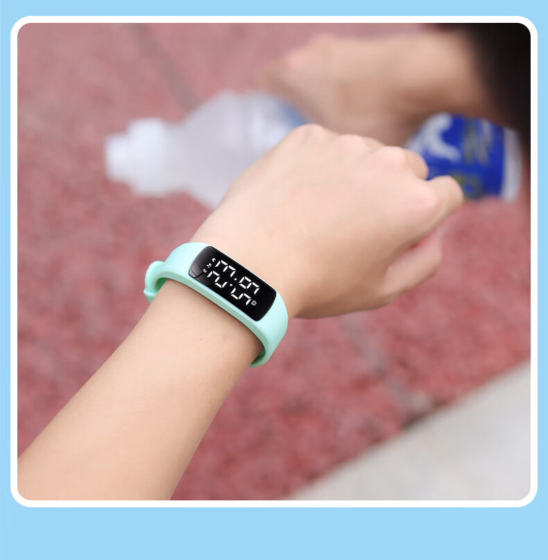 Koshi Student Sports Wristband Watch for Boys with Vibration Alarm Smart Waterproof Swimming Electronic Watch for High School and Middle School Students 16