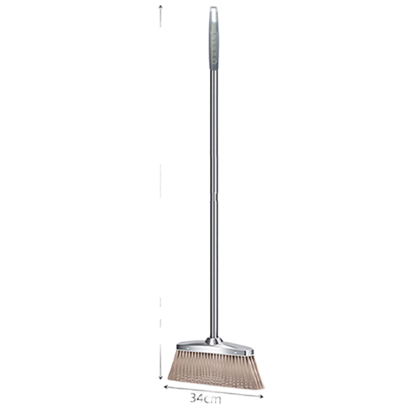 Aoyida Broom, Single Pack, Combination Sanitation Broom, Non-Stick Hair Soft Bristle Cleaning Broom, Single Pack