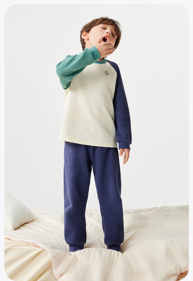 Minibala Children's Pure Cotton Undershirt Pajama Set, Baby Soft And Skin-Friendly [Plant-Based Core] 14