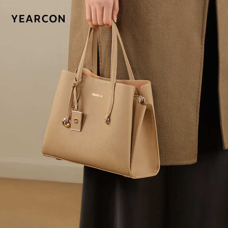 Yierkang Gift Box Genuine Leather Large Capacity Tote Bag Crossbody Shoulder Bag for Mom, Women's Handbag 2026 Model