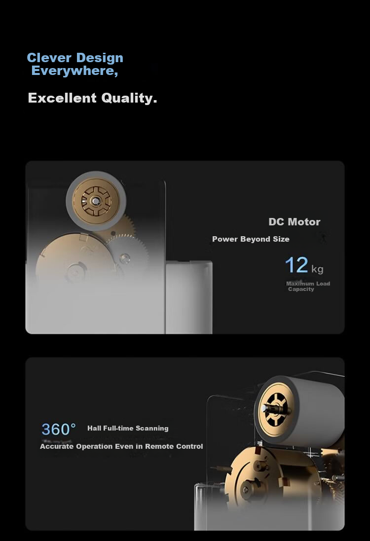 Aqara Smart Curtain Companion E1 with Voice Control, Integrated into Apple HomeKit Track Versio 14