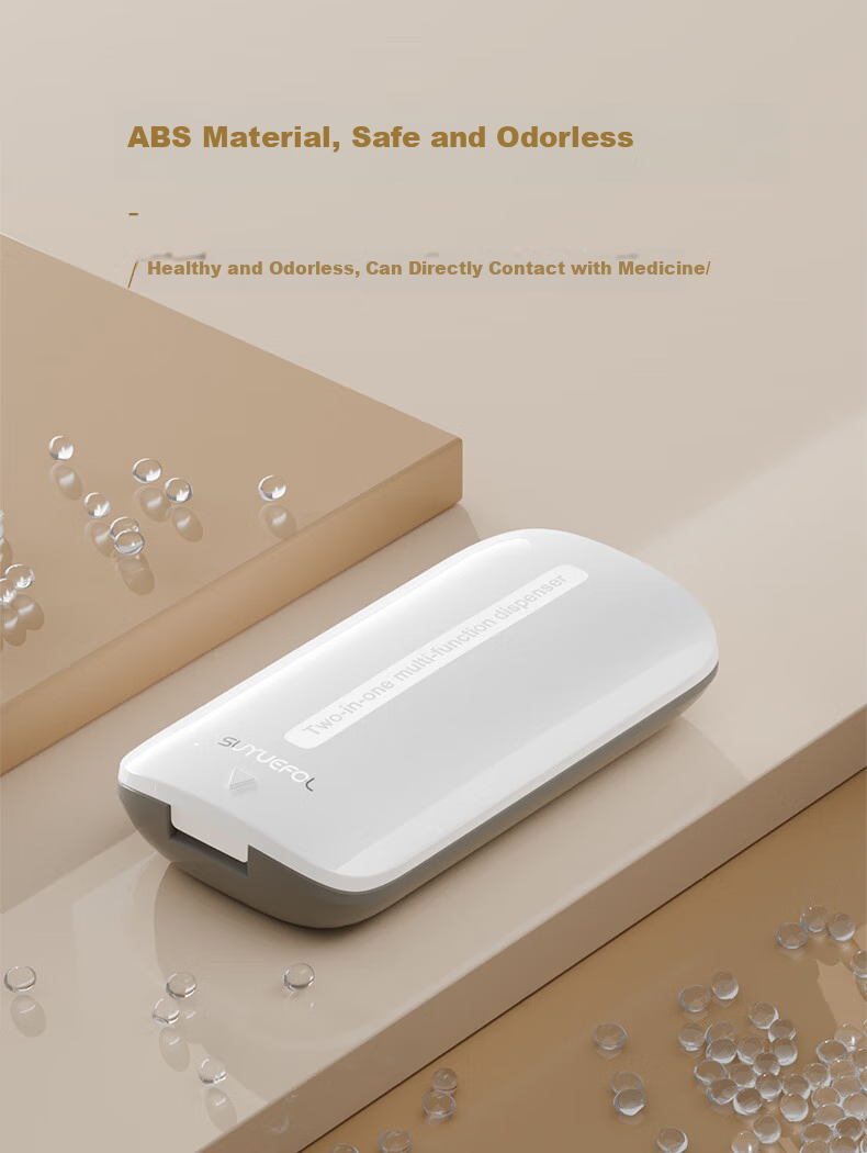 Right Away Pill Splitter, Precise Two-Way Pill Divider, Compact Portable Cutter for Medicine Boxes 9