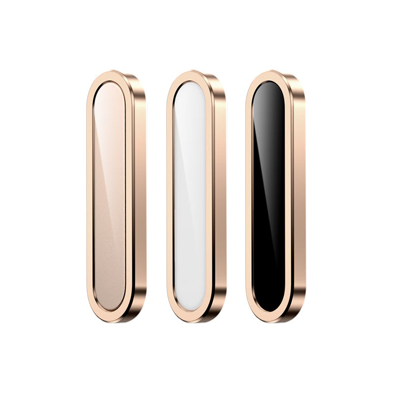 BIAZE Compatible with Apple 17/16 Series Dynamic Camera Photo Button Sticker, IPhone17promax Multifunctional Control 3D Capacitive Touch Screen Protective Film JM553 Gold