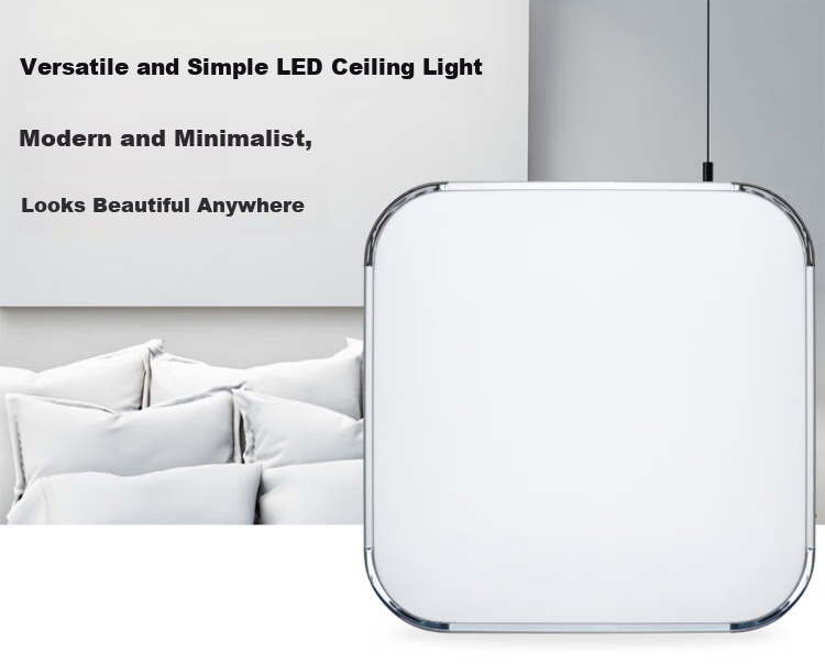 HD LED Full Spectrum Ceiling Light, New Eye-Protection Living Room Light, Bedroom And Dining Room Whole-House Lighting Fixture [Installation Included] 2