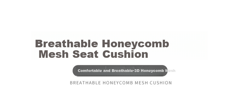 Fanyejia Car Backrest Cushion, All-Season Breathable Seat Pad, Long-Sitting Chair Cushion, Car Accessories, Dirt-Proof Chair Backrest Pad 1