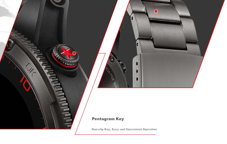 Beidou Watch Syntime Pilot Satellite Timekeeping Positioning Waterproof Heart Rate Sports Multifunctional Smart Outdoor Watch 19