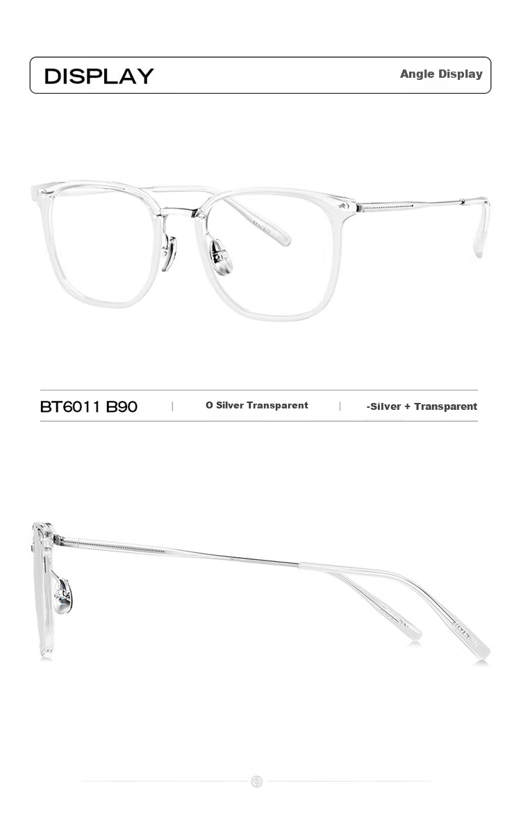 BOLON Glasses, Yang Zi's Style, Lightweight Titanium Frame, Myopia Optical Glasses for Men And Women, Gift, BT6011B90 8