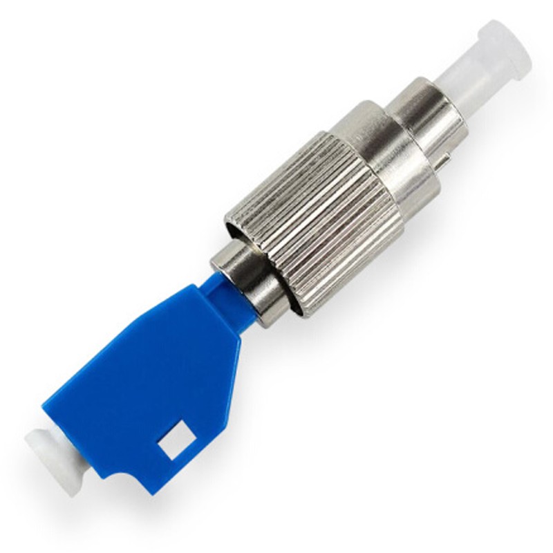CommKing Fiber Optic Adapter FC Male-LC Female/UPC Fiber Optic Patch Cable Pigtail Adapter Male-Female Coupler Flange CKAD-2M3F