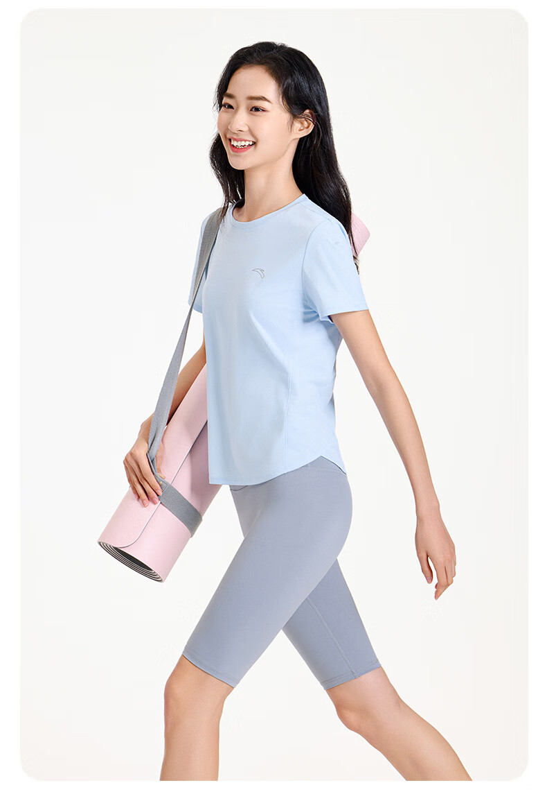 ANTA Quick-Dry T-Shirt | Women's Sports Tee, Summer New Style Breathable Training Running Top, Yoga Fitness Short Sleeve 5