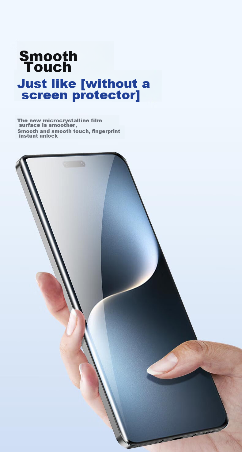 Smorss [Ultrasonic Unlocking] Ceramic Film for Honor Magic7Pro/RSR, Porsche Design Non-Tempered Screen Protector, Easy Application, Curved Full Screen Ultra-Thin HD Film 4