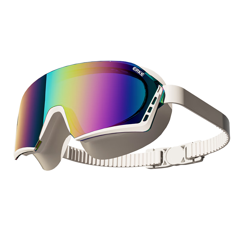 ERKE Swimming Goggles Unisex Adult HD Professional Waterproof Anti-Fog Non-Prescription Plated Swimming Glasses
