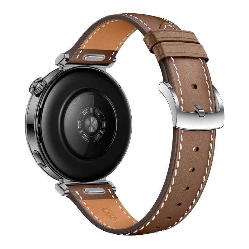 Binghong Compatible Huawei GT6 41mm Genuine Leather Watch Strap for Huawei GT5 GT4 Pro GT3 Pro Watch5 4 Unisex Quick Release Brown 18mm