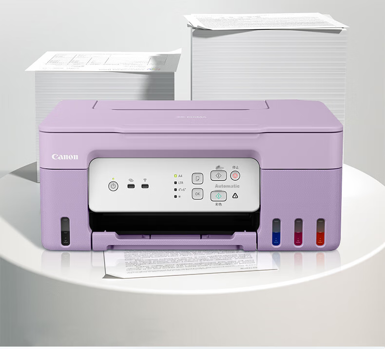 Canon G2810 High-Capacity Refillable Color All-In Printer (Print/copy/scan/document/photo Printing, for Students/Home Use) 3