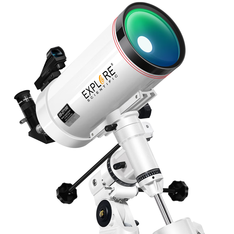 EXPLORE SCIENTIFIC Astronomical Telescope, Professional Deep Space Stargazing, 10000x High Magnification, High Definition, Makita127EQ, for Students