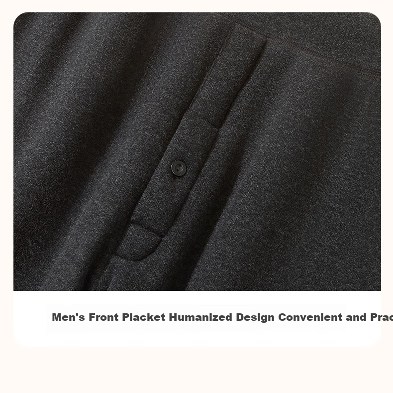 Tiancan Women's Thermal Pants, Autumn And Winter New Product, Fleece-Lined Thick Wool Silk Knee Protection Leggings, Cold-Proof Base Layer Pants, Light Gray, 2XL 19