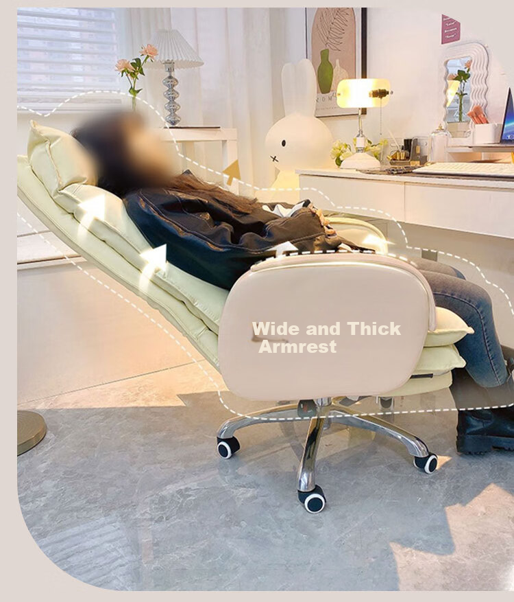 Huanaxin Computer Chair, Home Office Chair, Executive Chair, Home Chair with Footrest, Nap Chair, Ergonomic Swivel Chair XKY093 4