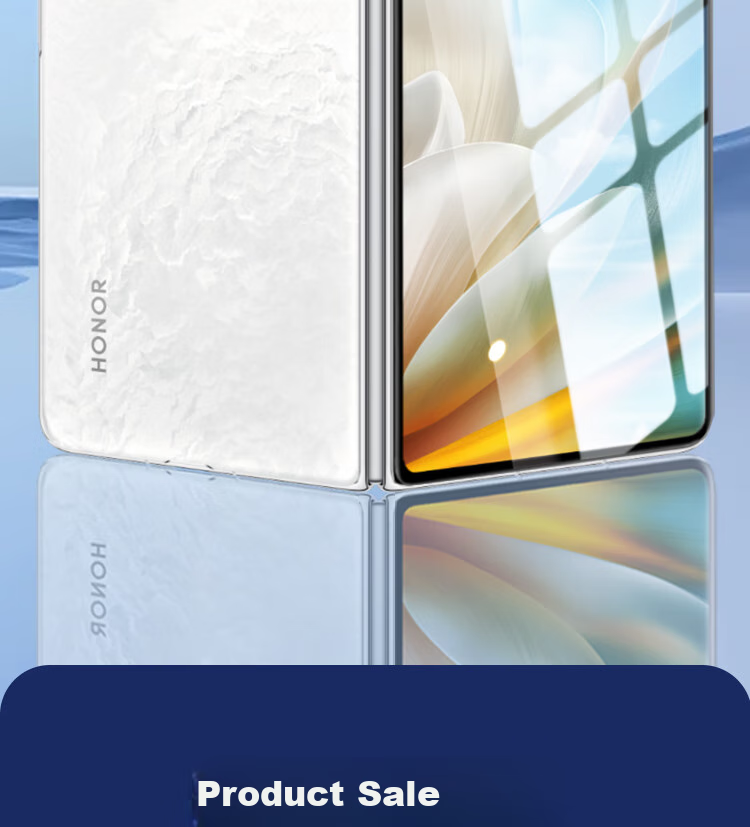 ESCASE [2-Pack] Screen Protector for Honor Magic Vs 3, Tempered Glass Film for Foldable Phone, Front Film, Full Coverage, Ultra-Thin, Shatterproof Glass Film, Anti-Fingerprint, HD Protective Film 2