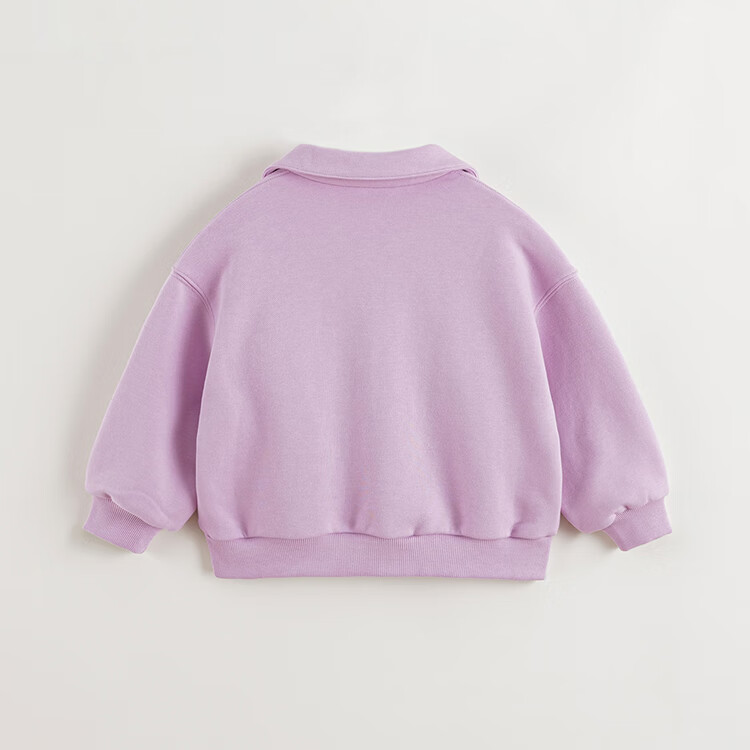 MARC&JANIE Children's Active Stand-Collar Sports Sweatshirt, Loose-Fitting Top for Boys And Girls, Spring 2025 Collection, 250069