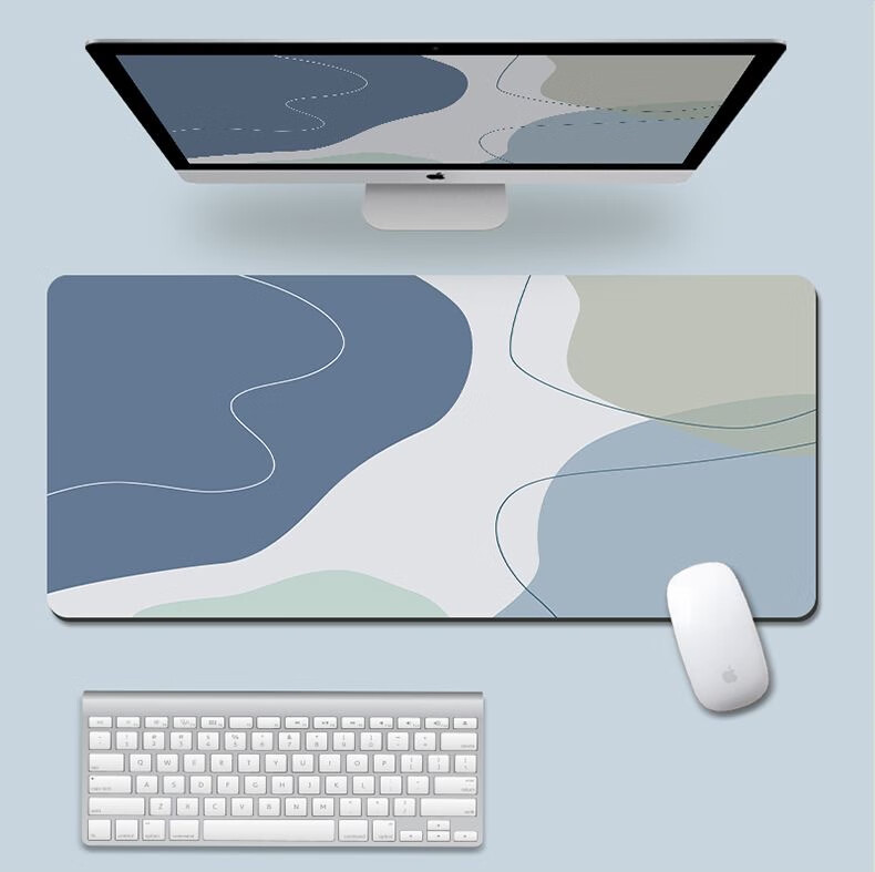 Juyingfeng Mouse Pad, Medium And Small Sizes, for Office, Home, Bed, Mobile Computer Desk, Non-Slip, Washable, Writing And Gaming Mouse Pad, 60*30cm, Ping'an Xile 16