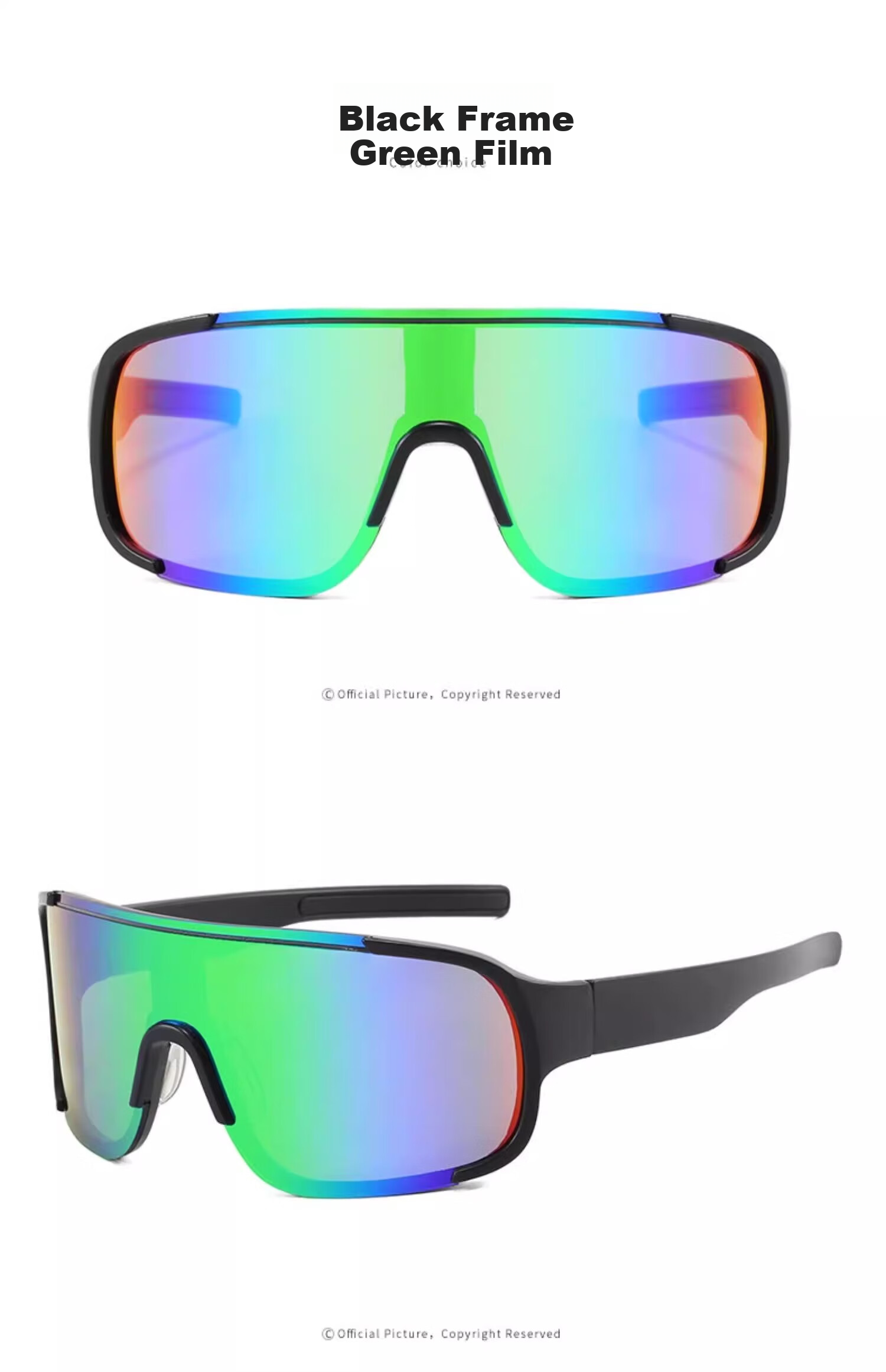 GOGOSOON Hiking Cycling Glasses for Women, Outdoor Sports Windproof Sand-Proof Goggles, Large Frame Sunglasses, UV Protection, Sun Protectio 12