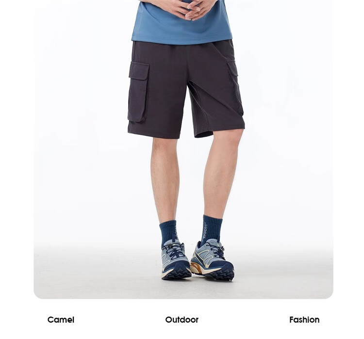 CAMEL Outdoor Quick-Dry T-Shirt, Summer Short-Sleeve Round Neck Mesh Breathable Sports Tee A15BAVV051A 17
