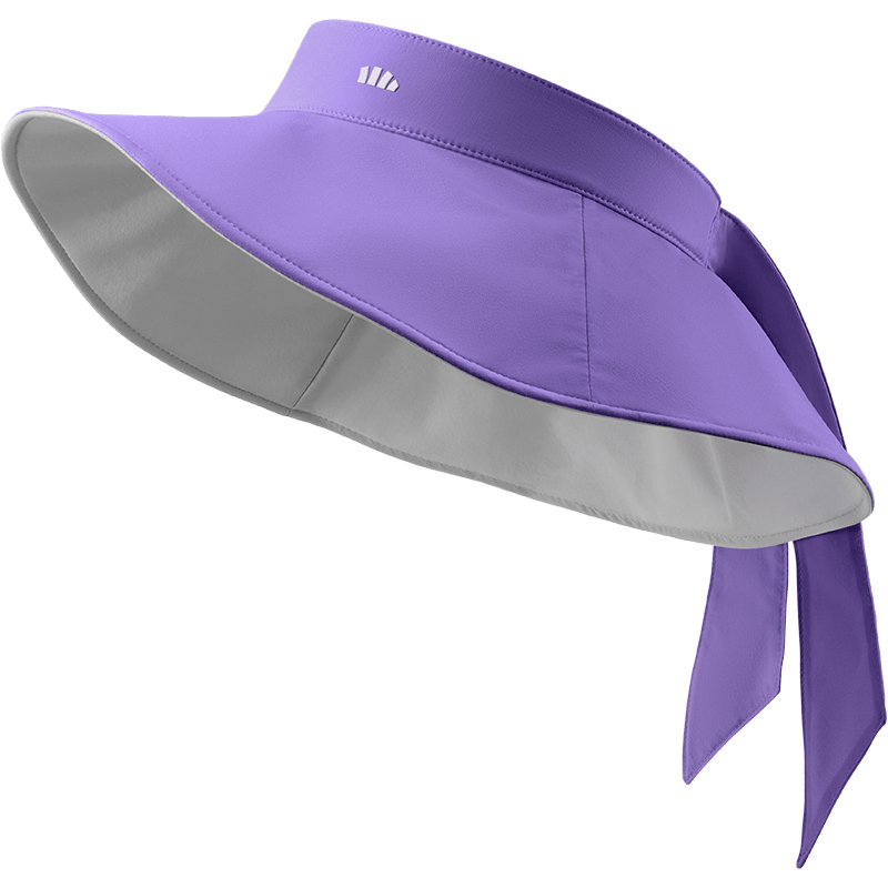 Beneunder Women's Portable Visorless Bucket Hat, Sun Protection Hat, Beach Hat, UV Protection GP741 Purple