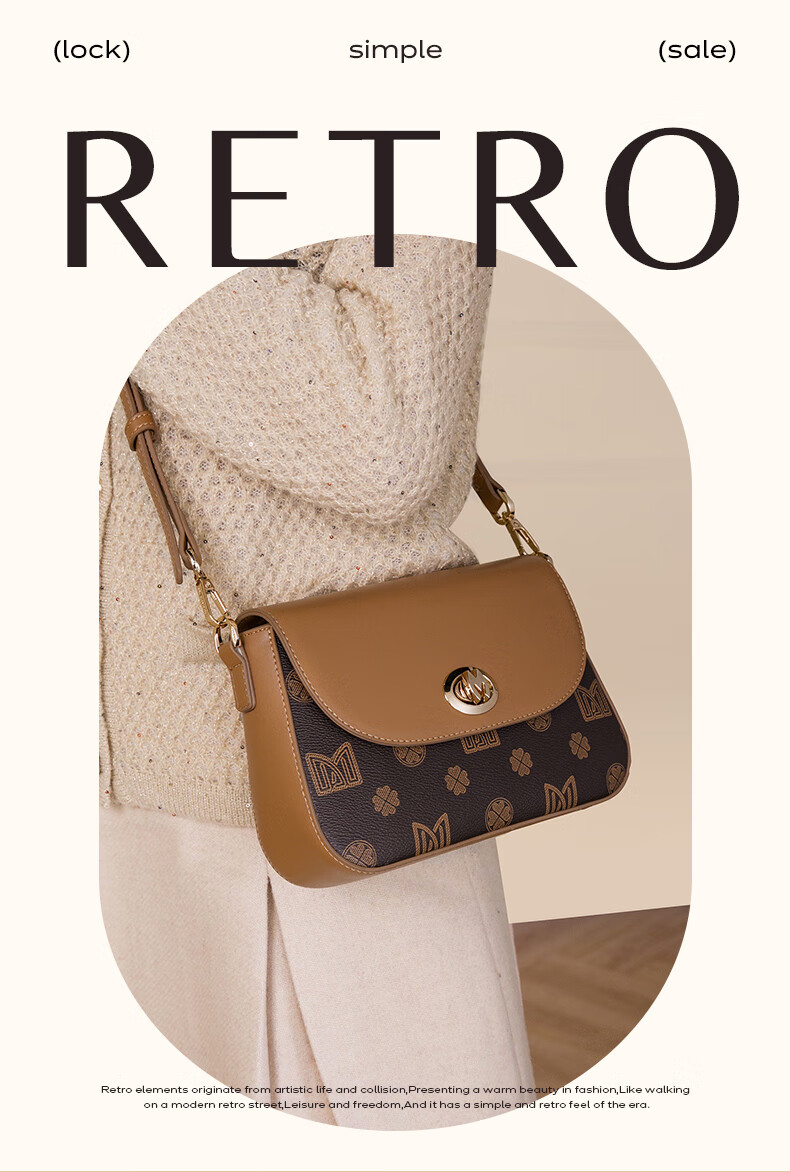 MEXICAN Handbag for Women, 2026 Light Luxury Shoulder Crossbody Bag, Retro Small Square Bag, Valentine's Day Gift for Wife Or Girlfriend 1