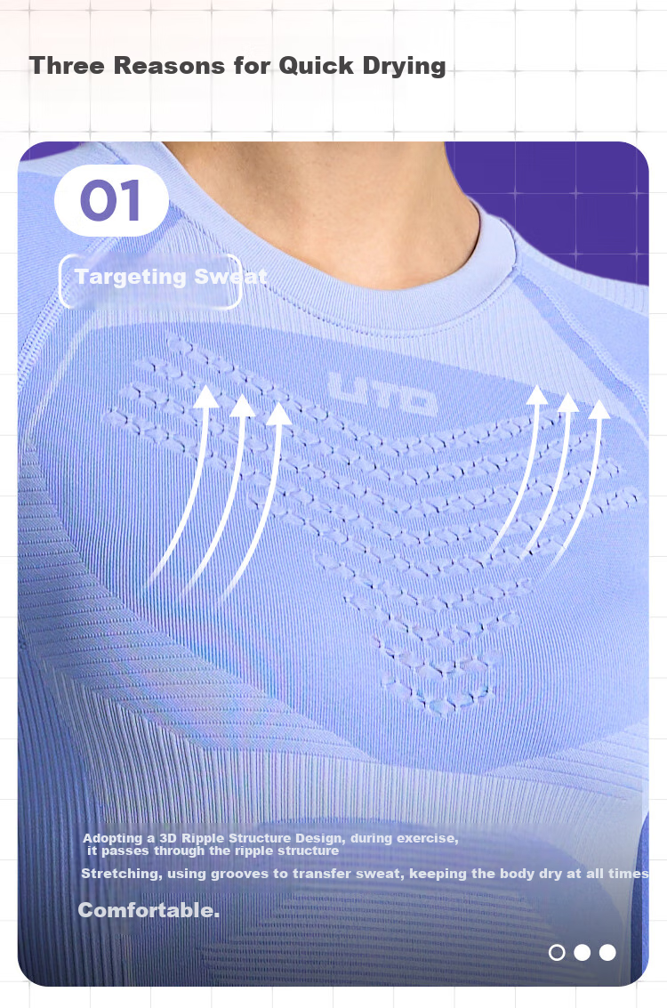 UTO Full-Range Ski Quick-Dry Tight-Fitting Shirt, Men's Sports Compression Shirt, Outdoor Thermal Underwear Set, Lime Green, XXL 4