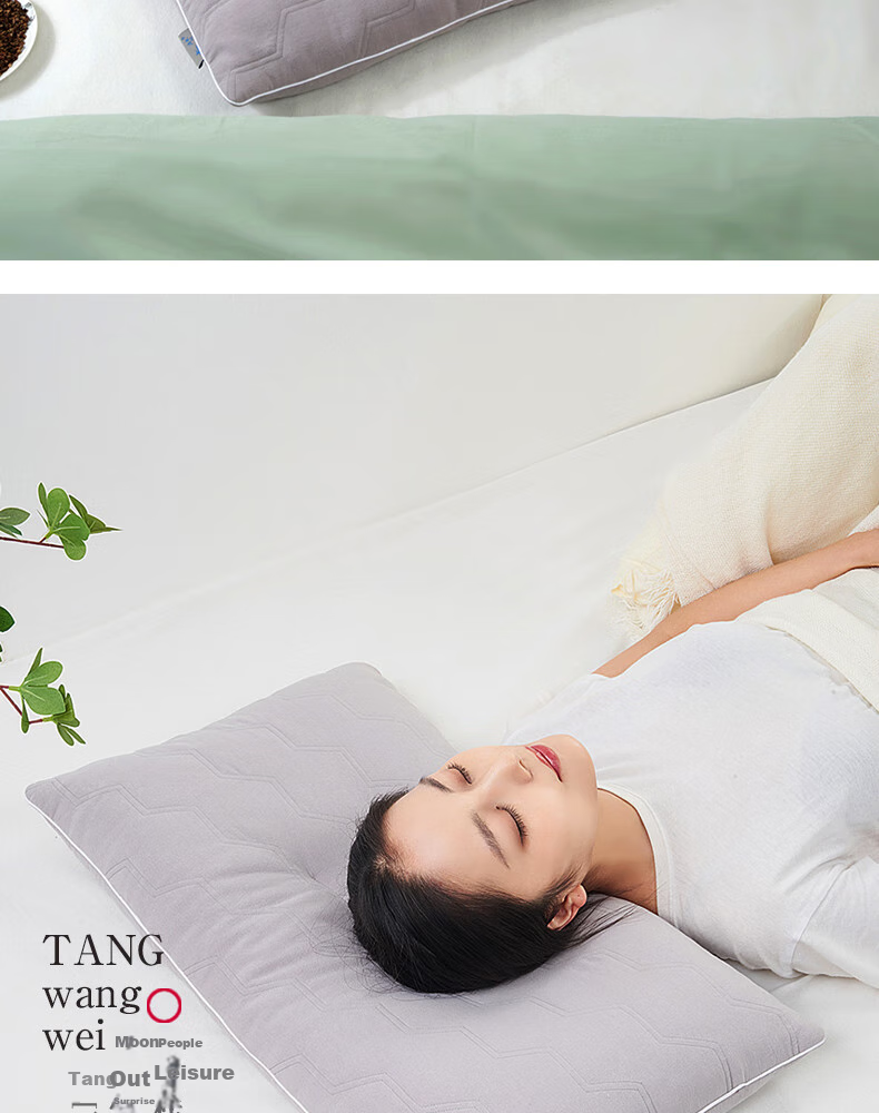 Shangfan All Buckwheat Pillow, Buckwheat Hull Pillow Core, Cervical Pillow Core, Pure High Mountain Bitter Buckwheat Hull Pillow 15