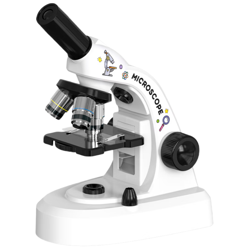 Lezhi Youwo High-Definition Children's Microscope 8-14 Years Old Professional Optical Teaching Aid Science Experiment Birthday Gift for Boys