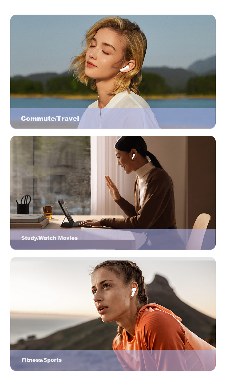 Lenovo Invests in Brand Yinengzhe In-Ear Headphones, Bluetooth Earphones for Music, Sports, Cycling, Online Classes, And Gaming, Compatible with Bluetooth 5.4, Suitable for Apple, Huawei, Xiaomi Phones, Gift 2