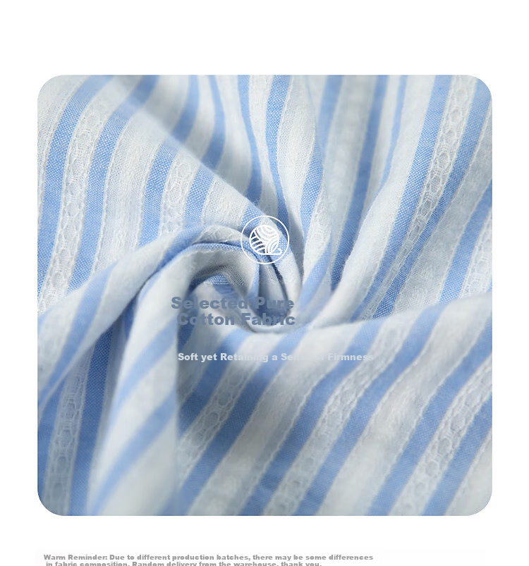 Dme Lantern Sleeve Striped Blouse Women's Top, Navy Blue, S 6