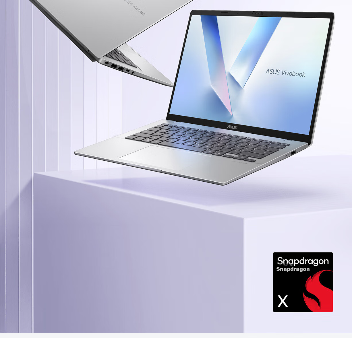 ASUS Wuwei 14 AI Edition 2025 X1407, 14-Inch Colorful Eye-Protection Long Battery Life AI Thin And Light Office Laptop (Snapdragon X, 16GB RAM, 512GB Storage) 3