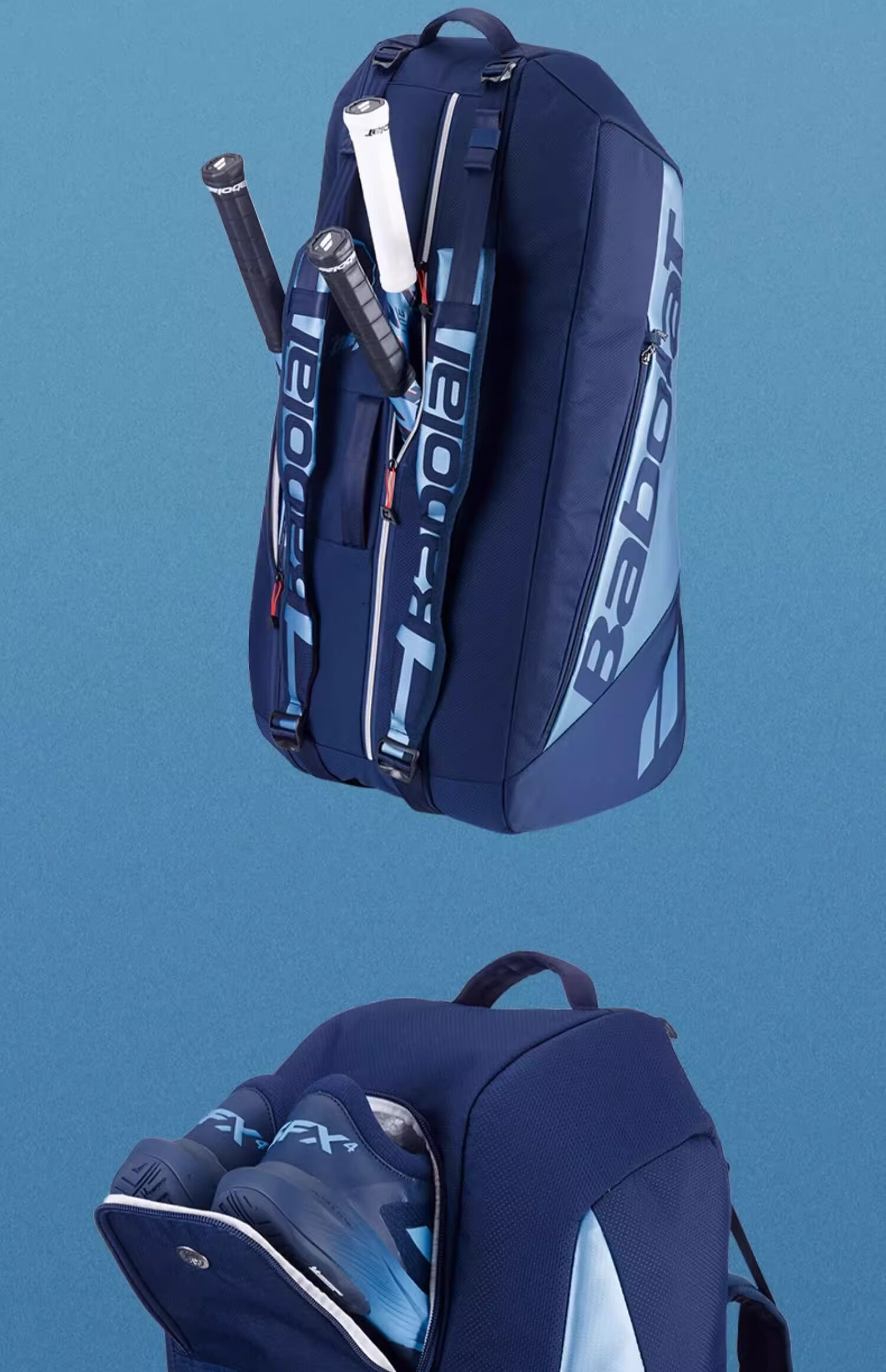 Babolat , Babolat Tennis Bag, PURE DRIVE Series Tennis Racket Bag, Babolat Professional Tennis Bag, Backpack 7