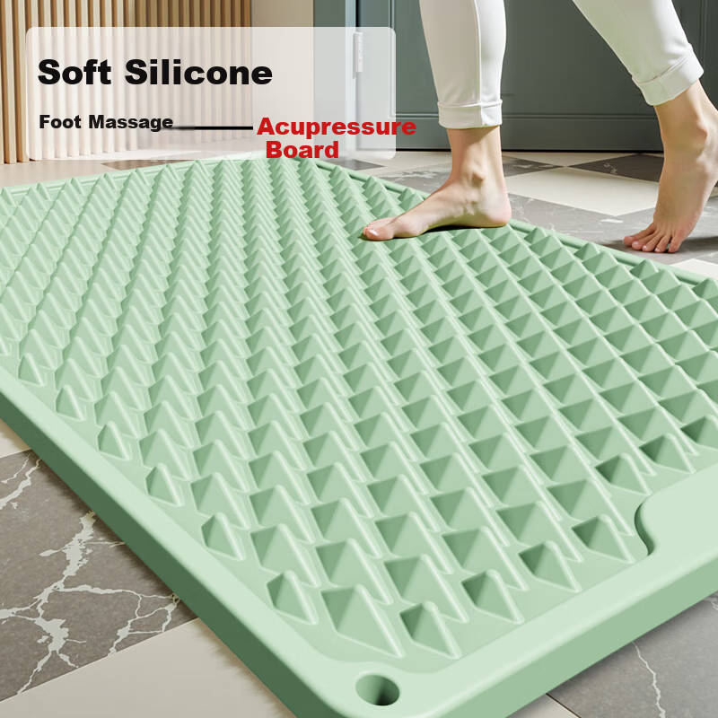 Xinyiwanjia Soft Silicone Pressure Plate, Ultra-Slow Running Pad, Foot Massage Mat, Insole Running Pad, Indoor Arch Support, Thick Toe Pressure Plate, Foot Pad 4