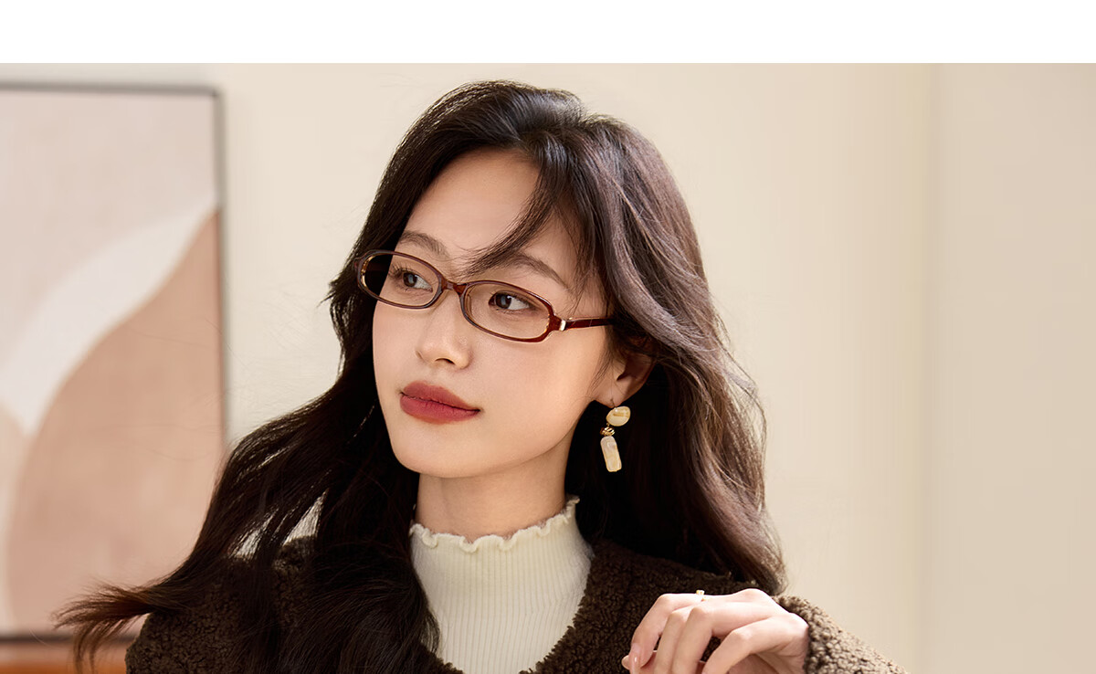 PinCai Women's Short Coat Lamb Wool Thickened Small Fragrance Style Petite High-End Short Jacket P144F6002 15