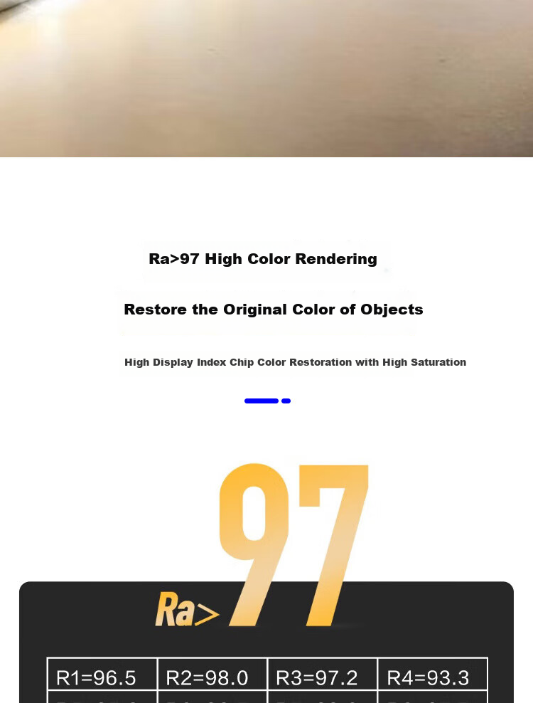 Beigong LED Full Spectrum Module, 56W Three-Color Dimming, 40cm Long Ceiling Light Core, LED Strip, Hallway Renovation Light Panel, Replacement Light Source 6