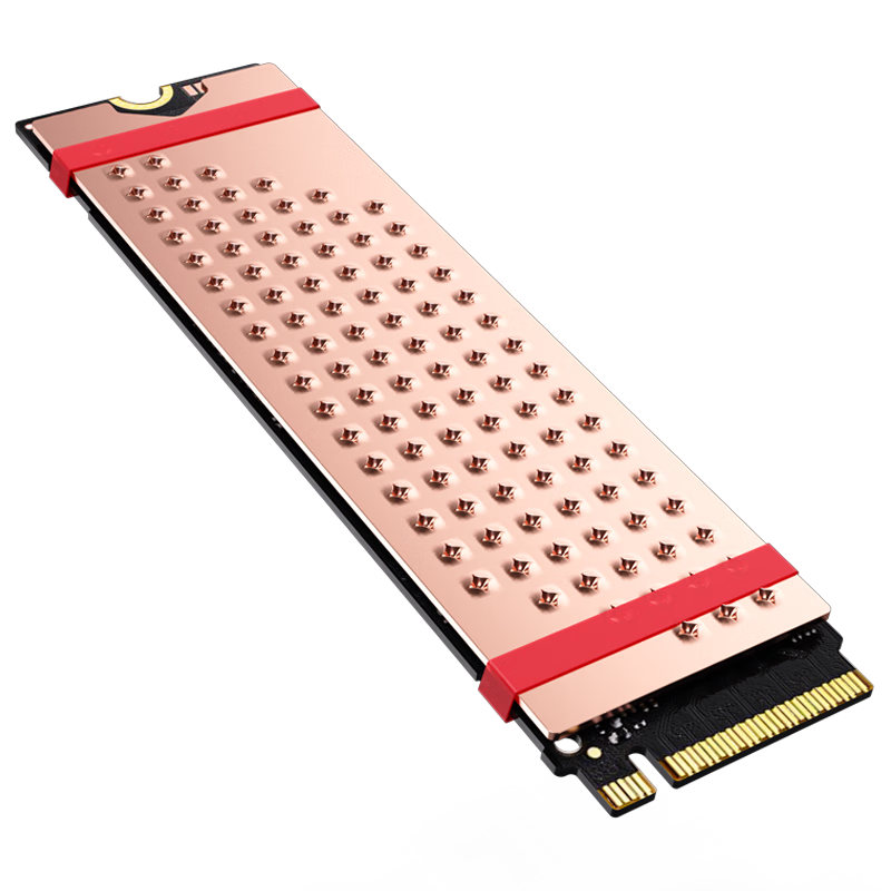 NVV M.2 SSD Heatsink, NVME Pure Copper Heat Spreader, NGFF Thermal Pad, Laptop SSD Cooler, Thermal Paste Pad, NT-GT5S