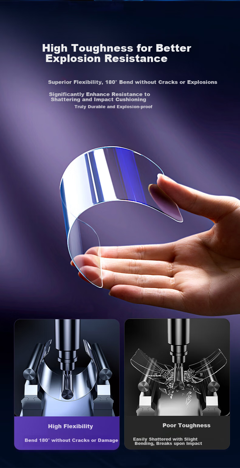 JSAUX Few Shuo Compatible with ASUS ROG Handheld Allux Tempered Glass Screen Protector, ROG Protective Film, Anti-Fingerprint, All X Accessory, Second-Generation Screen Film, High-Definition Anti-Glare 6