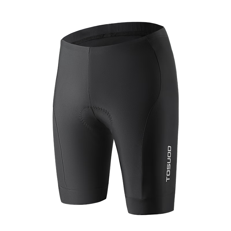Captain Tas Summer Women's High-Waist Cycling Shorts with Thickened Sponge Pad Breathable Quick-Dry Mountain Road Bike Shorts