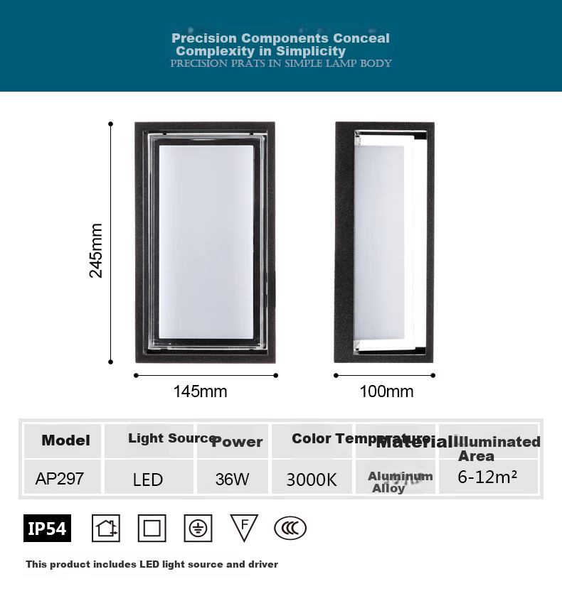 ZIDENG Solar Light Outdoor Waterproof Wall Lamp LED Aluminum Upper And Lower Illumination Villa Fence Landscape Lighting Fixture 10
