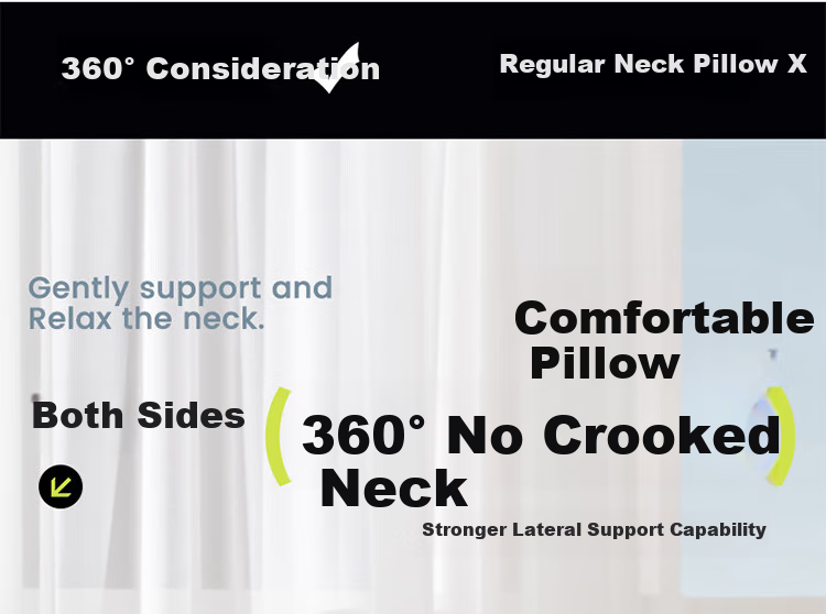YUZHAOLIN U-Shaped Pillow, Portable Travel Headrest, Nap Pillow, Memory Foam Pillow, Long-Distance Travel, High-Speed Rail Neck Pillow, Nap Essential 5